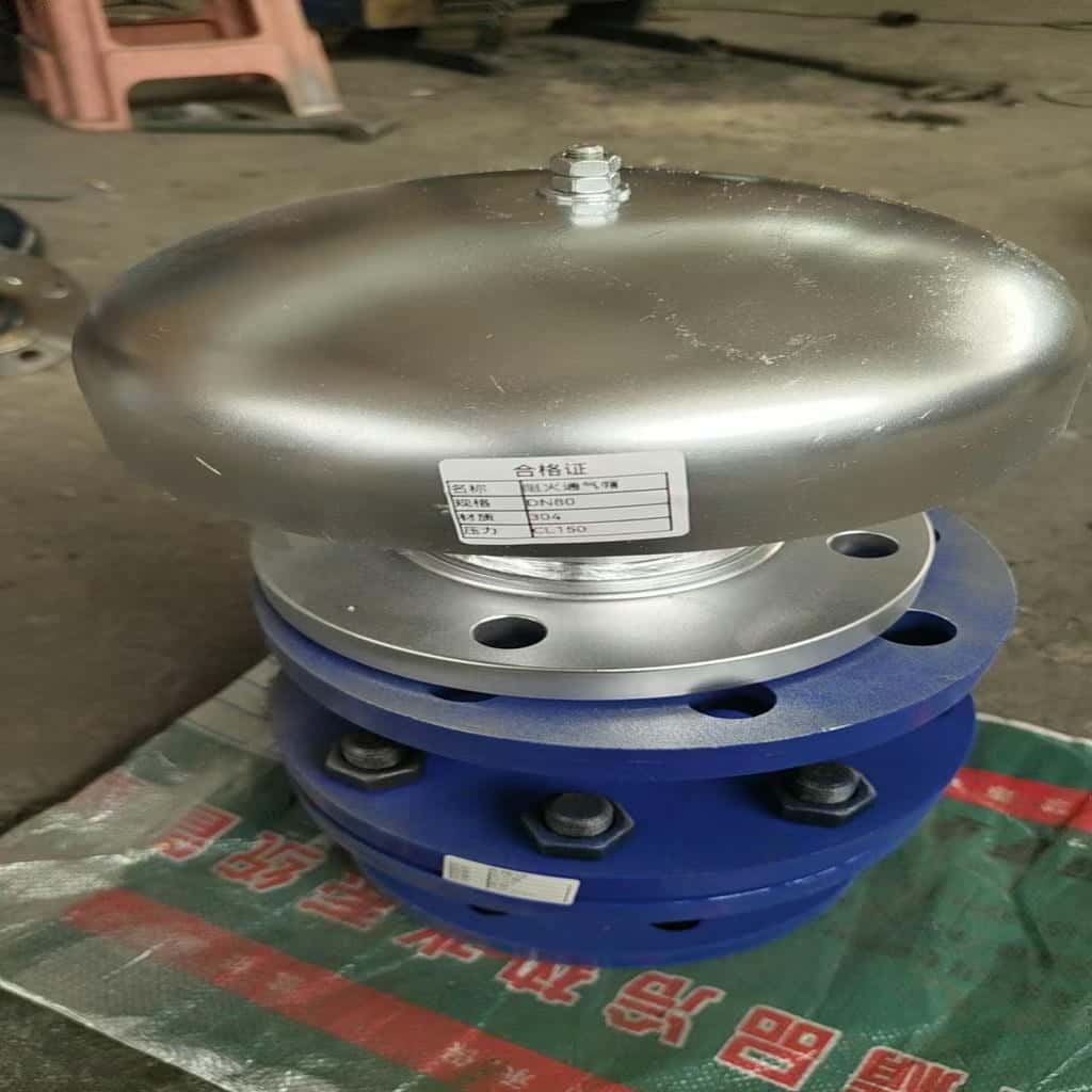 砾石阻火器应用