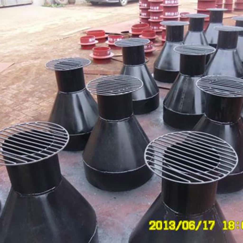 吸水喇叭口维护方法